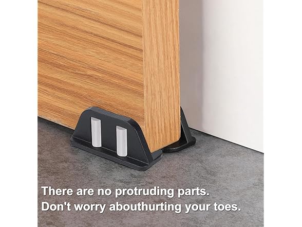 WWFFEN WWFFEN 4 Pack Barn Door Floor Guide Bea