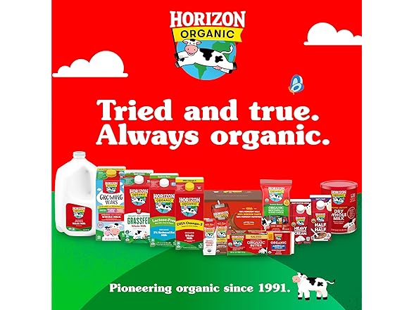 6PK Horizon Organic Shelf Stable 1% Lowfat Milk