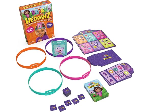Dora the Explorer Hedbanz Jr., Picture Guessing Card Game