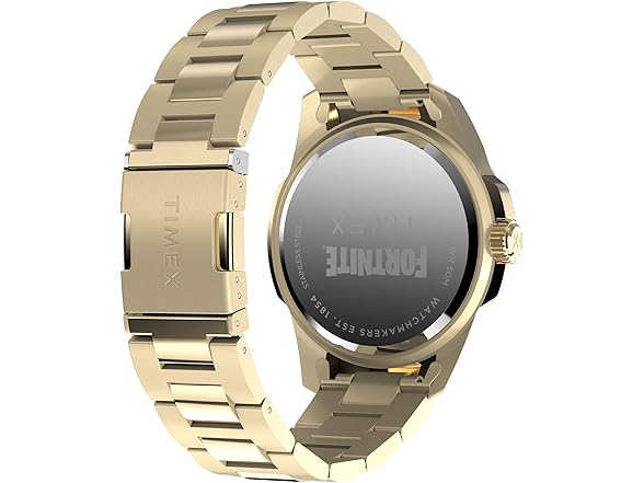 Timex Mens Fortnite Essex 45mm GoldTone