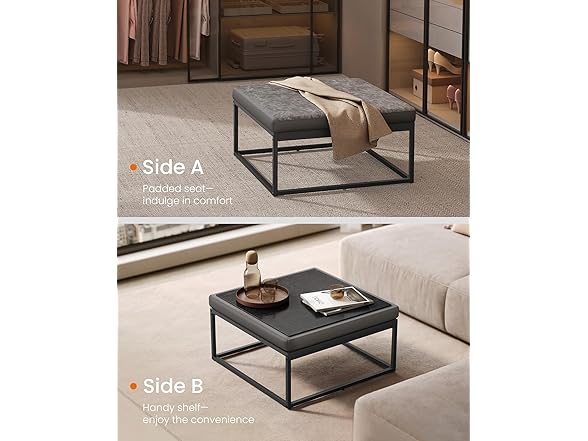 SONGMICS HOME LUIZ Collection - Ottoman