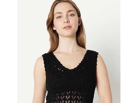 Amazon Essentials Women Regular-fit Crochet Dress