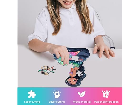 Reouinty Wooden Puzzle for Adults