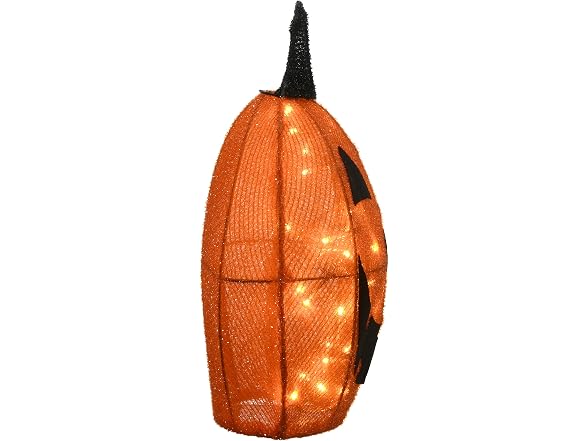 Pre-Lit Smiling Jack O' Lantern Outdoor Decoration