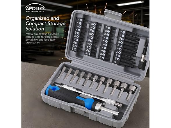 Apollo Apollo Tools 54-Piece Screwdriver & Nut