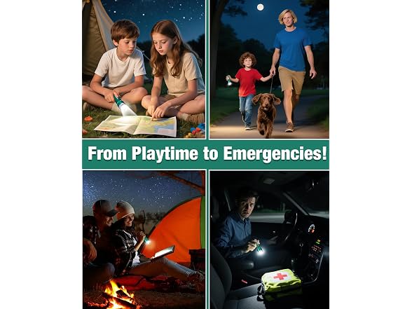 EverBrite Transparent plastic flashlight