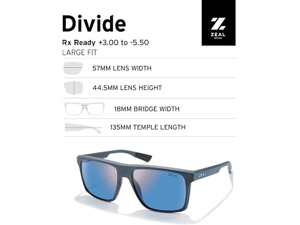 Zeal Horizon Blue Divide Midnight