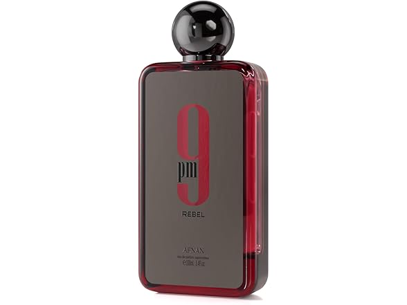 Afnan 9 PM Rebel - Eau De Parfum - 3.4 Fl. Oz (Creed Aventus + BR540 Twist)