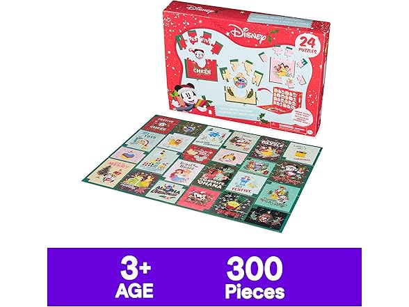 Spin Master Games, Disney Puzzle Advent Calendar
