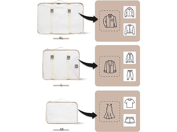 TRAILKICKER 9 Set Packing Cubes