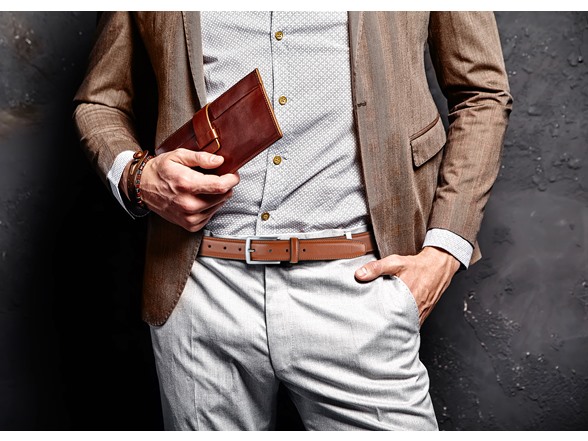 Giorgio Brutini Leather Dress Belt