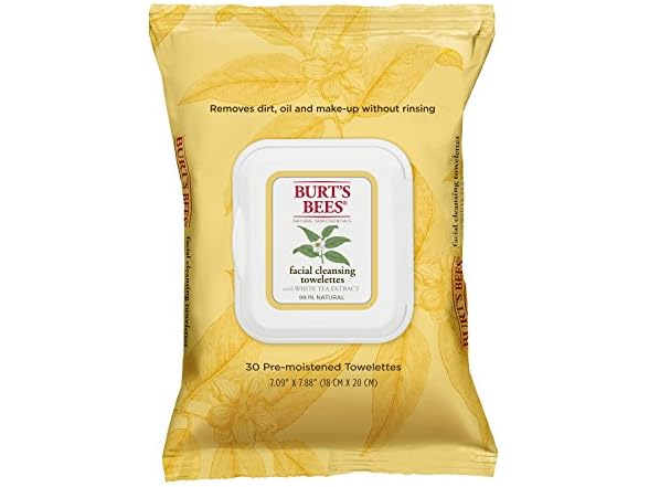 Burt's Bees Cleansing Towelettes 30ct