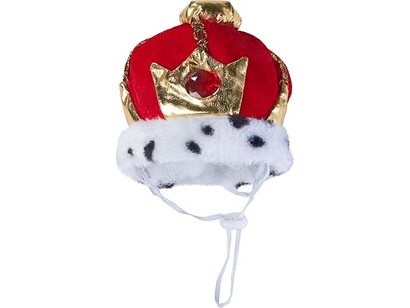 Rubies King Pet Crown for Dogs or Cats, S/M