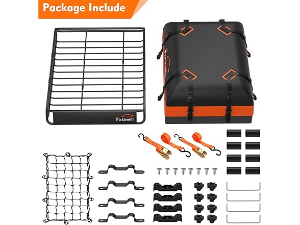 FIVKLEMNZ Car Rooftop Cargo Carrier Roof Bag