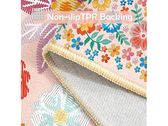 weesire Boho Area Rug for Living Room