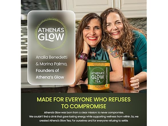 Athena's Glow Tea, Collagen + Energy Tea Mix