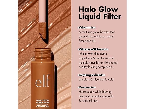 e.l.f. Halo Glow Liquid Filter 4 Medium
