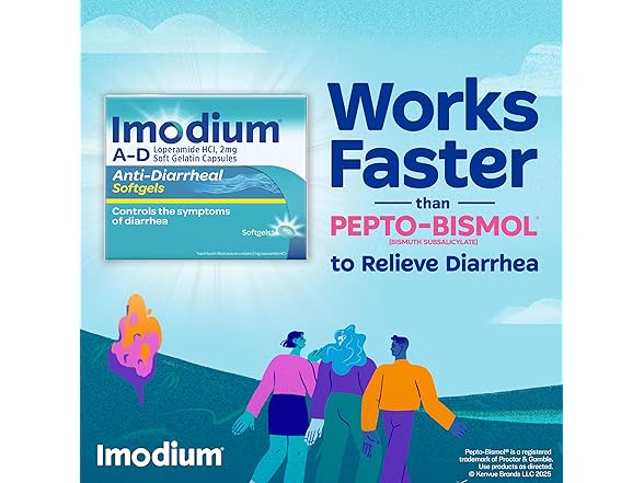 Imodium Imodium A-D Softgels, 24ct