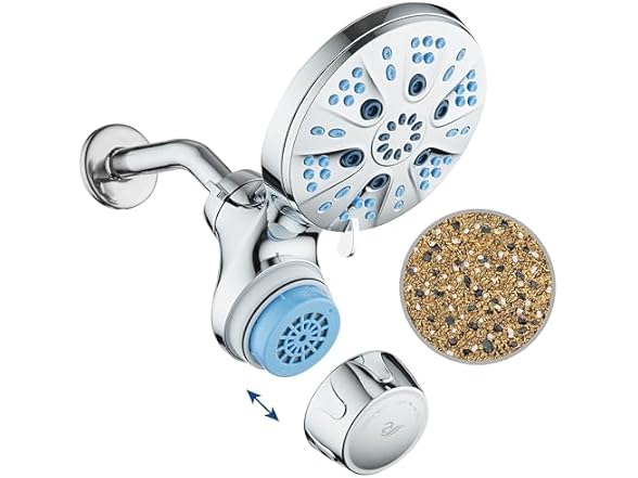 High Pressure Rain Shower Head w Filter