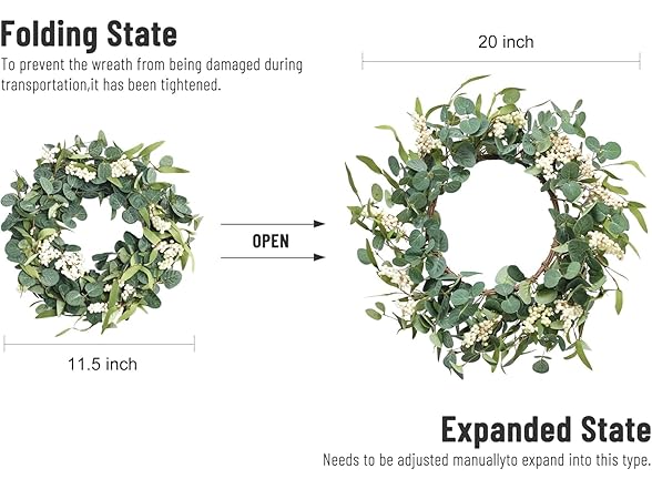 Pinkpum Eucalyptus Wreath
