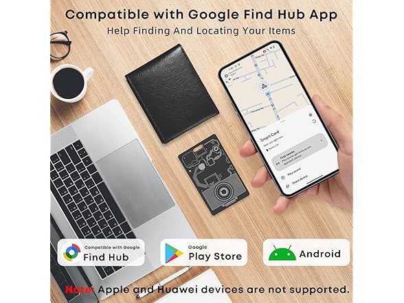 NavmmSenn Wallet Tracker Card for Android