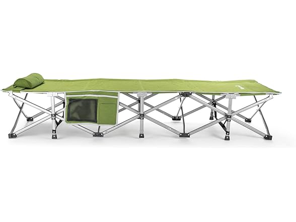 Alpcour Small-Collapse Camping Cot Green