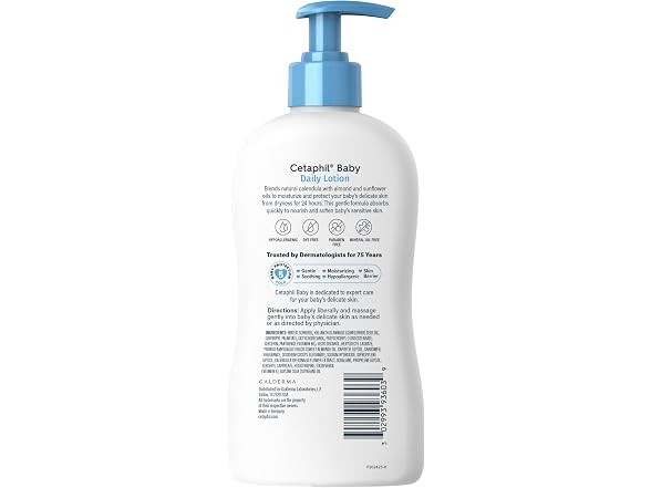 Cetaphil Baby Daily Lotion Organic Calendula 13 5