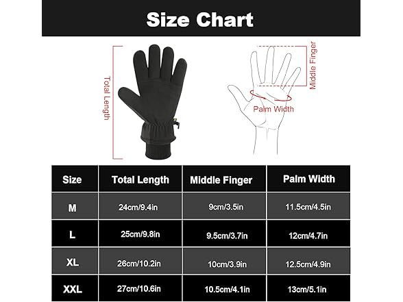 DLY BC075525010276 Winter Gloves