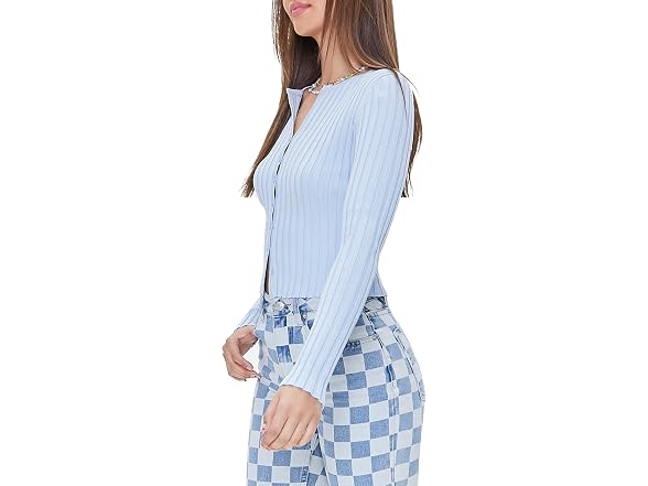 Forever 21 Ribbed Knit Cardigan Sweater