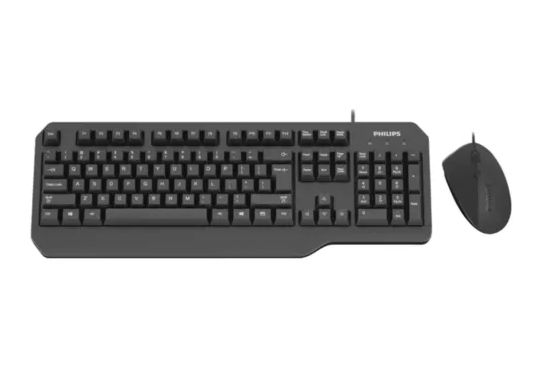 Philips Wired Keyboard + Mouse Combo - Gallery 4