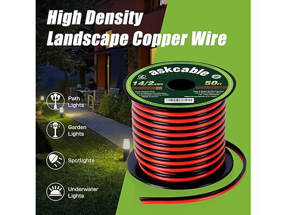 Askcable 14/2 Low Voltage Landscape