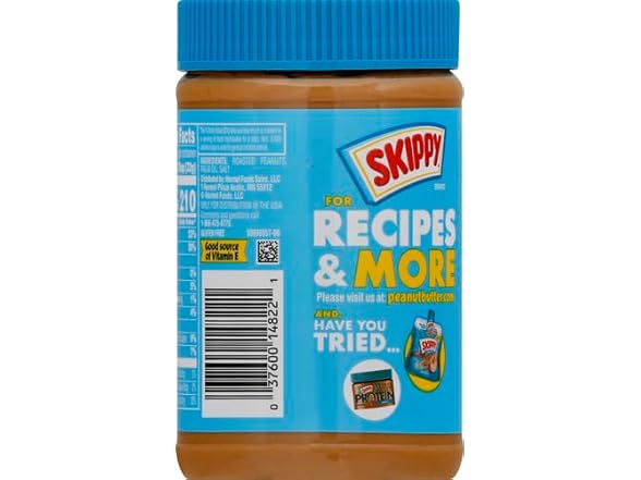 SKIPPY No Sugar Added PB, 16oz