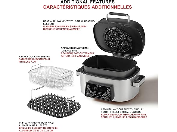 (NEW) StarFrit 7-in-1 Indoor Air Fry