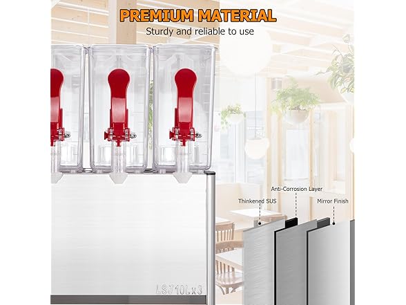 Towallmark Commercial Beverage Dispenser