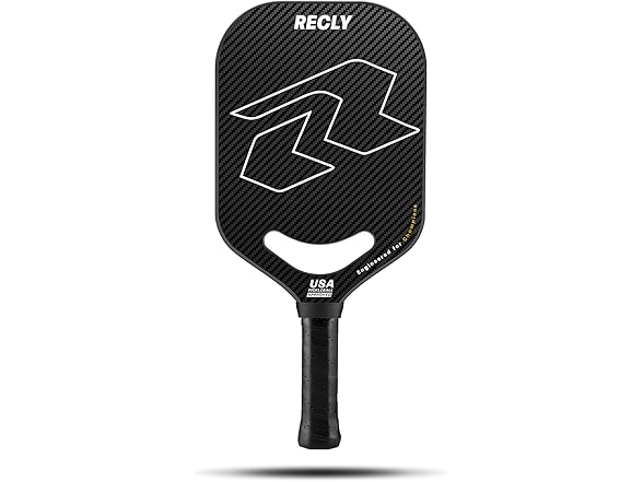 Recly Pickleball Paddle, 3K Carbon Fiber