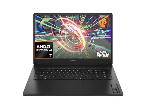 HP OMEN 17.3" FHD AMD Ryzen 7 350 Laptop