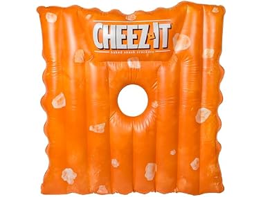 $11.99, Was $23.49, 48% Off! Giant Cheez-It Pool Float dealfomo