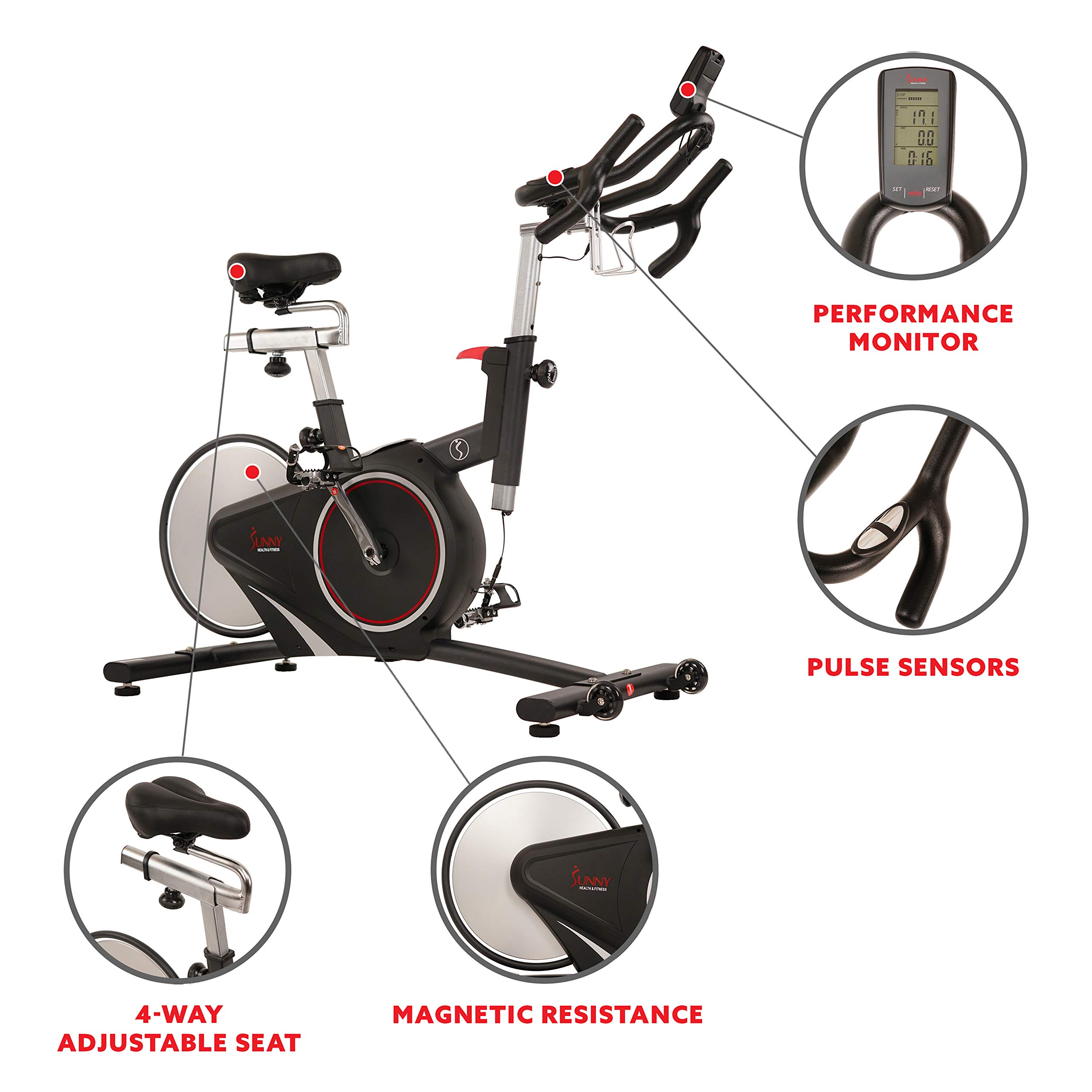 Sunny Health & Fitness SF-B1709 Bike - Gallery 12