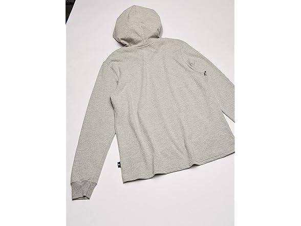 Champion Mens Hoodie Script Gray (M)