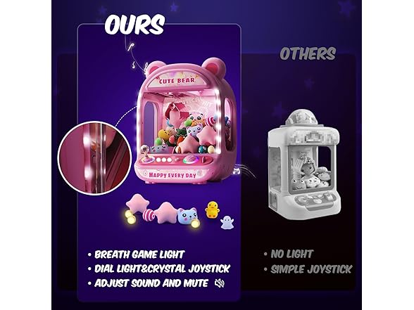 Skirfy claw machine for kids