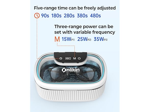 Onlikin Ultrasonic Jewelry Cleaner