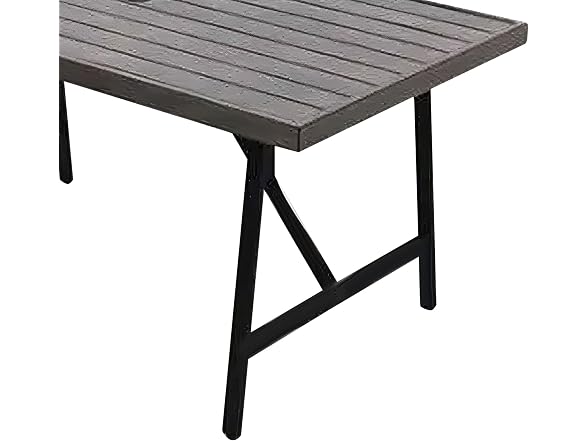 Four Seasons Courtyard 40" x 70" Rectangular Patio Dining Table