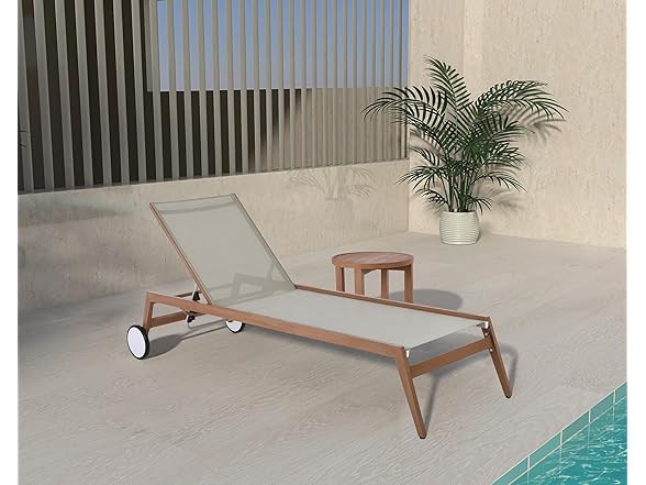 Maui Upholstered Patio Lounger