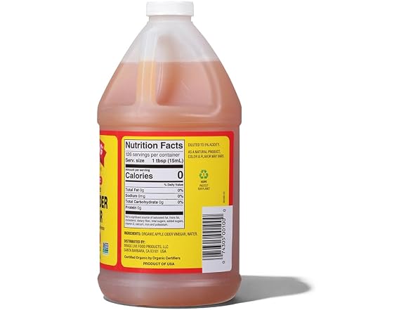 Bragg Organic Apple Cider Vinegar with the Mother