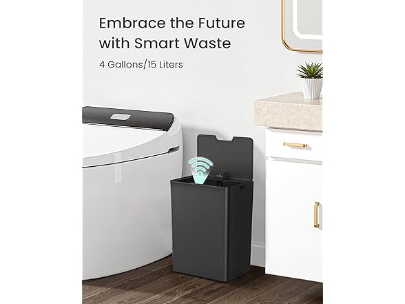 4 Gallon Bathroom Trash Can