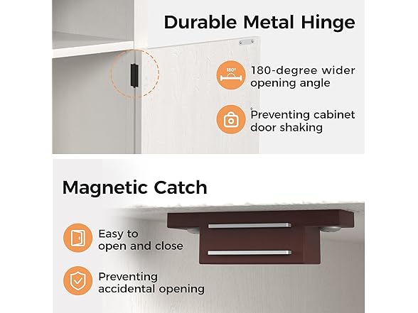 RoyalCraft Nightstand Set of 2