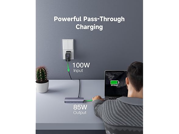 Getatek 6-in-1 USB-C Hub