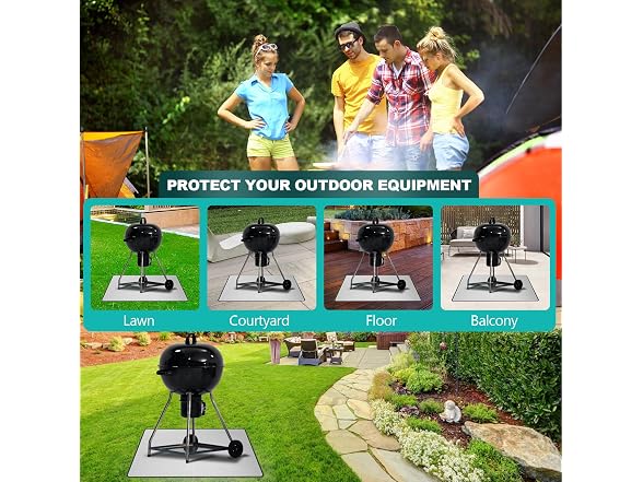 UBeesize 48x40 Grill Mats