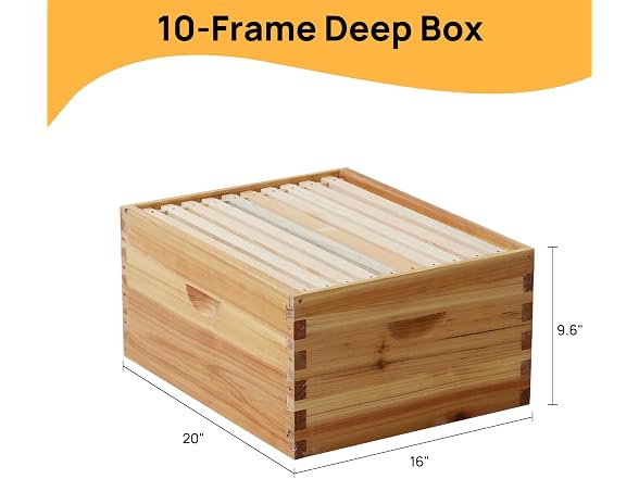 Walsport 10-Frame Langstroth Bee Hive