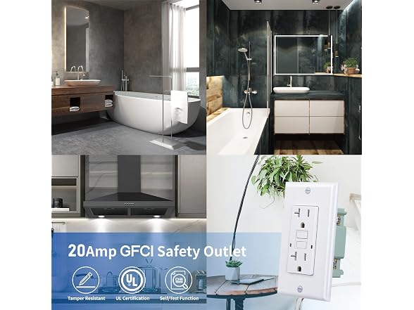 3GRACE GFCI Outlet